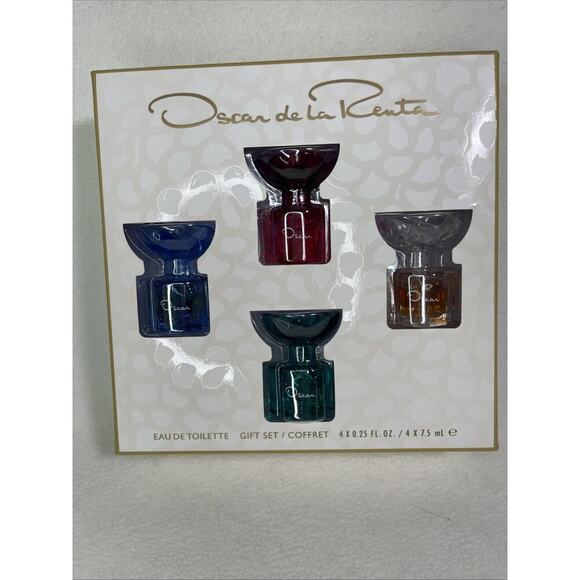 Oscar de la Renta Eau de Parfum 4 Set - Picture 1 of 8